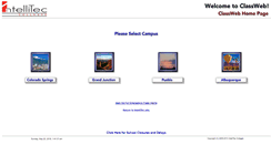Desktop Screenshot of classweb.intelliteccollege.com