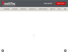 Tablet Screenshot of intelliteccollege.com